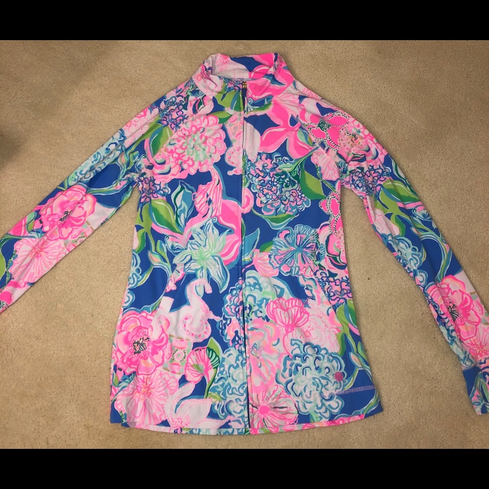 Lilly Pulitzer Luxletic full zip jacket
